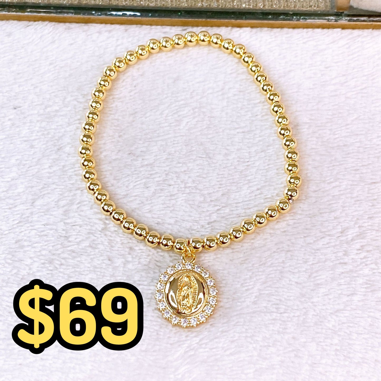 Pulsera de Chapa de Oro COP1637-1