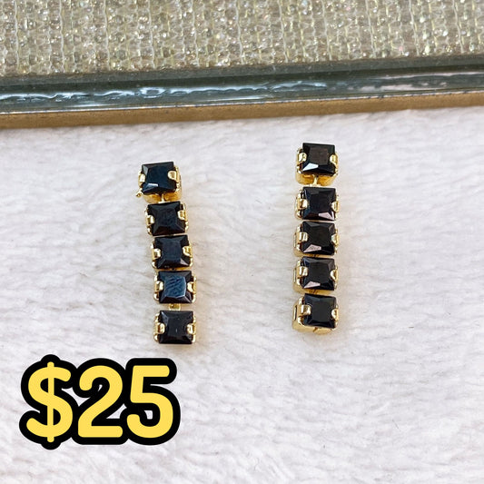 Arete de Chapa de Oro COA2142-7