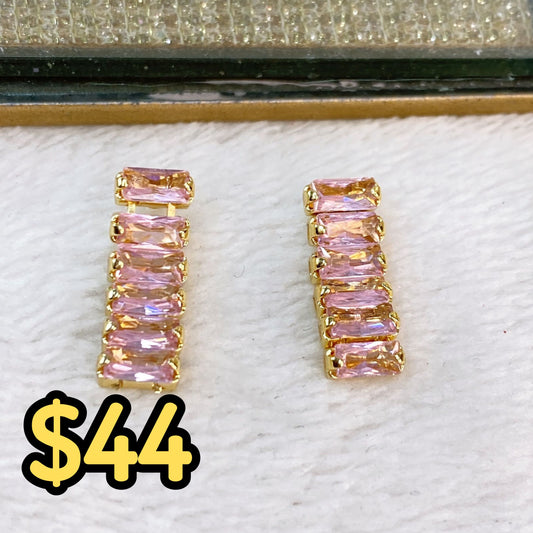 Arete de Chapa de Oro COA2021-3