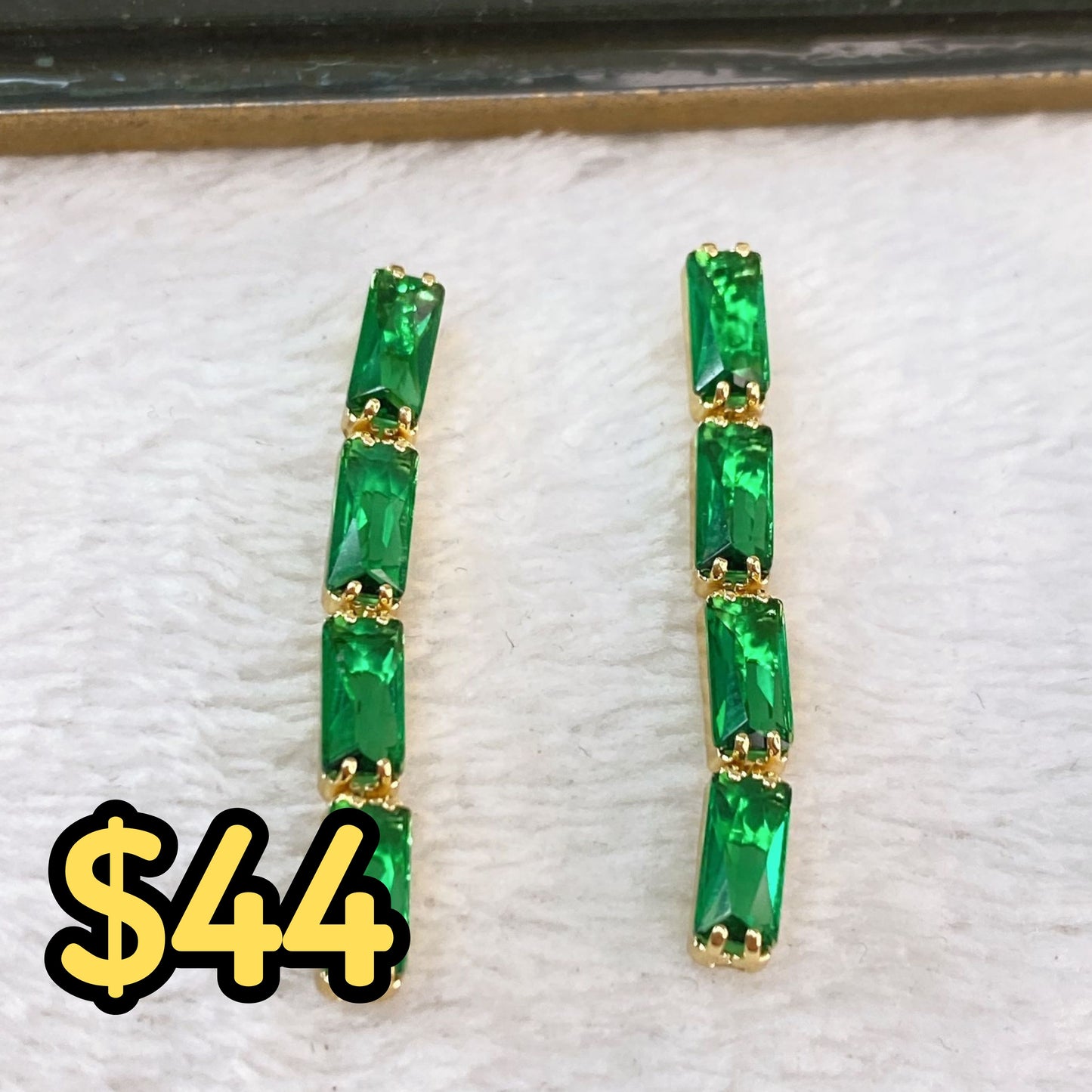 Arete de Chapa de Oro COA2020-4