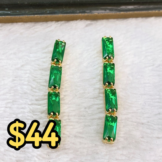 Arete de Chapa de Oro COA2020-4