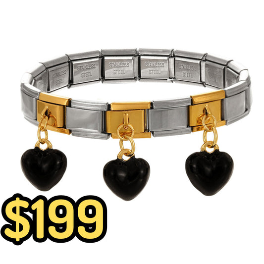 Pulsera Italiana de Acero Inoxidable PAI1100-1