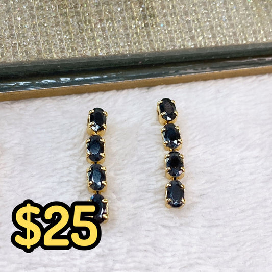 Arete de Chapa de Oro COA2140-1