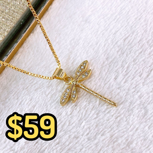 Collar de Chapa de Oro CC2290-1