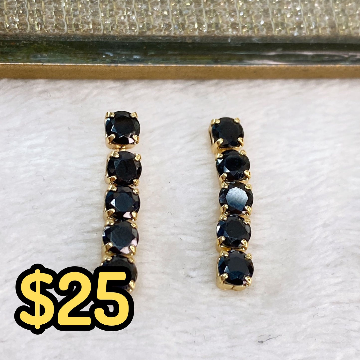 Arete de Chapa de Oro COA2141-1