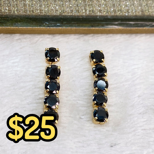 Arete de Chapa de Oro COA2141-1