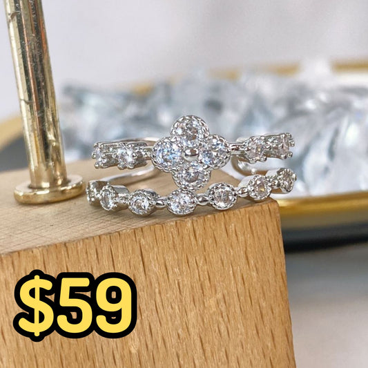 Anillo Chapa de Oro Ajustable ACO1473-1