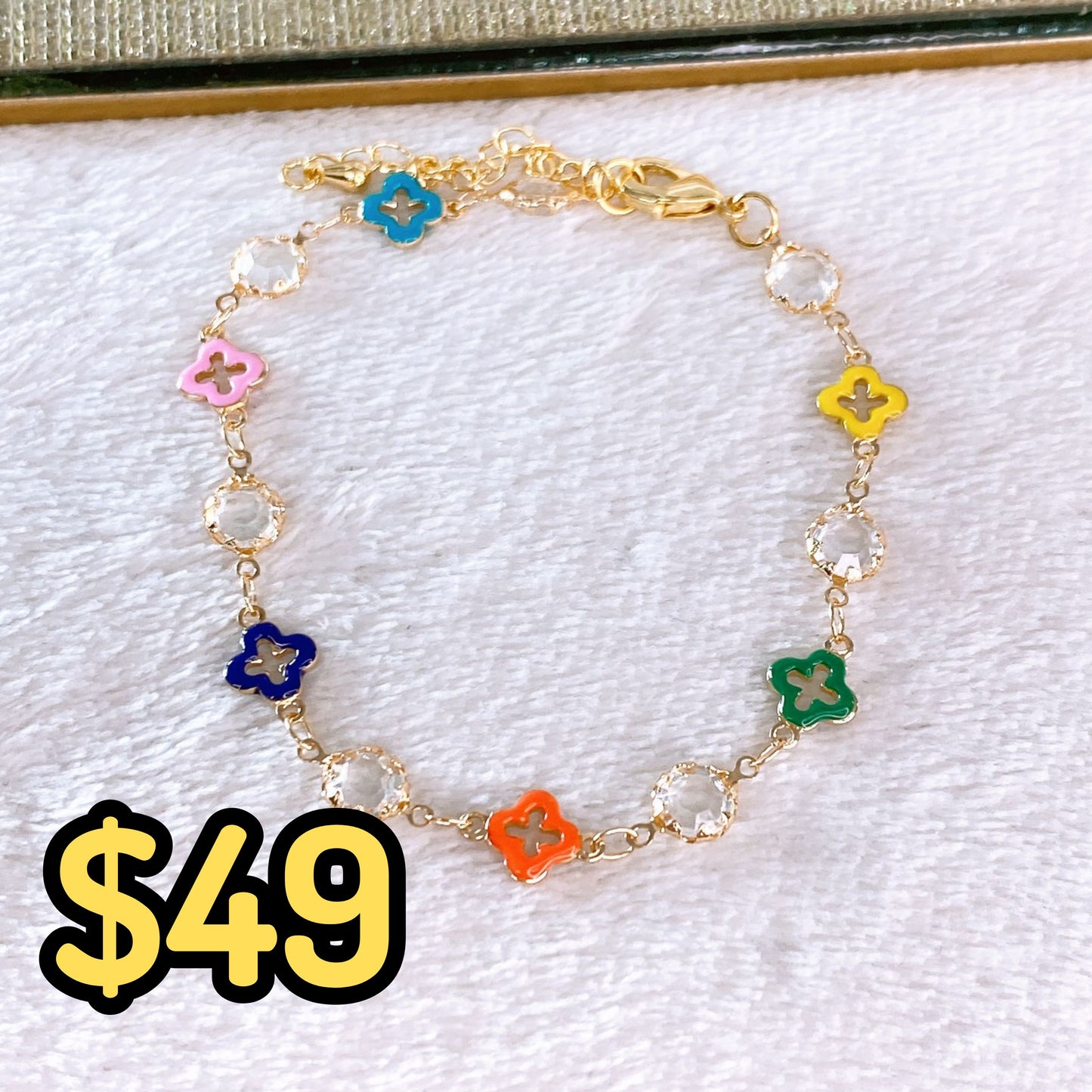 Pulsera de Chapa de Oro COP1634-1