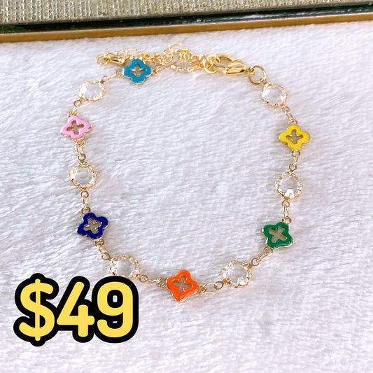 Pulsera de Chapa de Oro COP1634-1