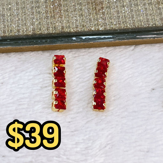 Arete de Chapa de Oro COA2024-2