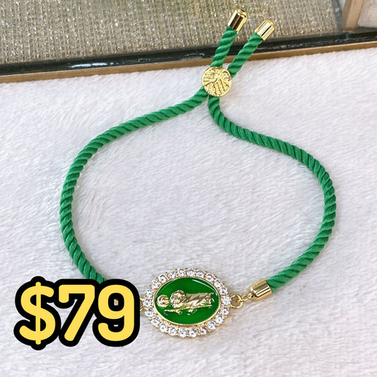 Pulsera de Chapa de Oro COP1615-1