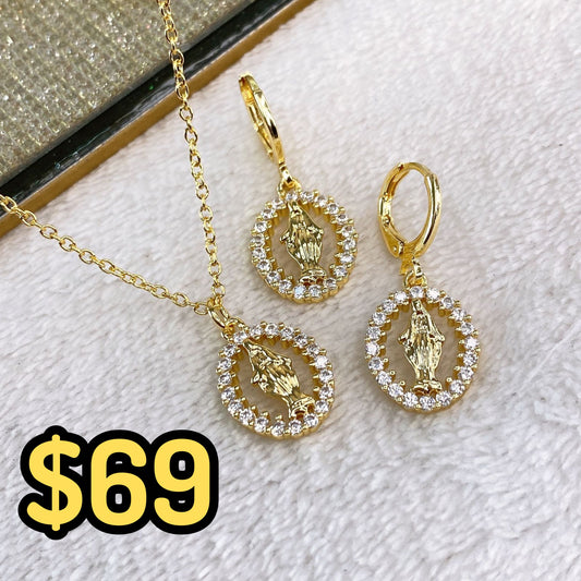 Set de Chapa de Oro CC2245-1