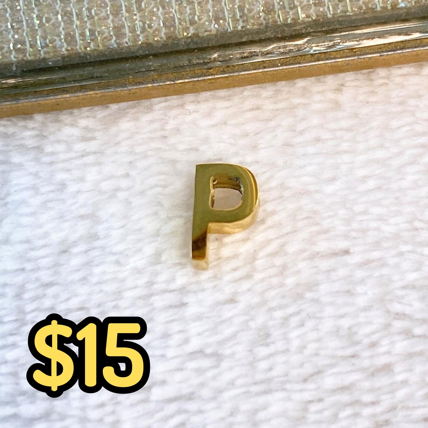 Dije de Acero Inoxidable para Collar CAI2666-P