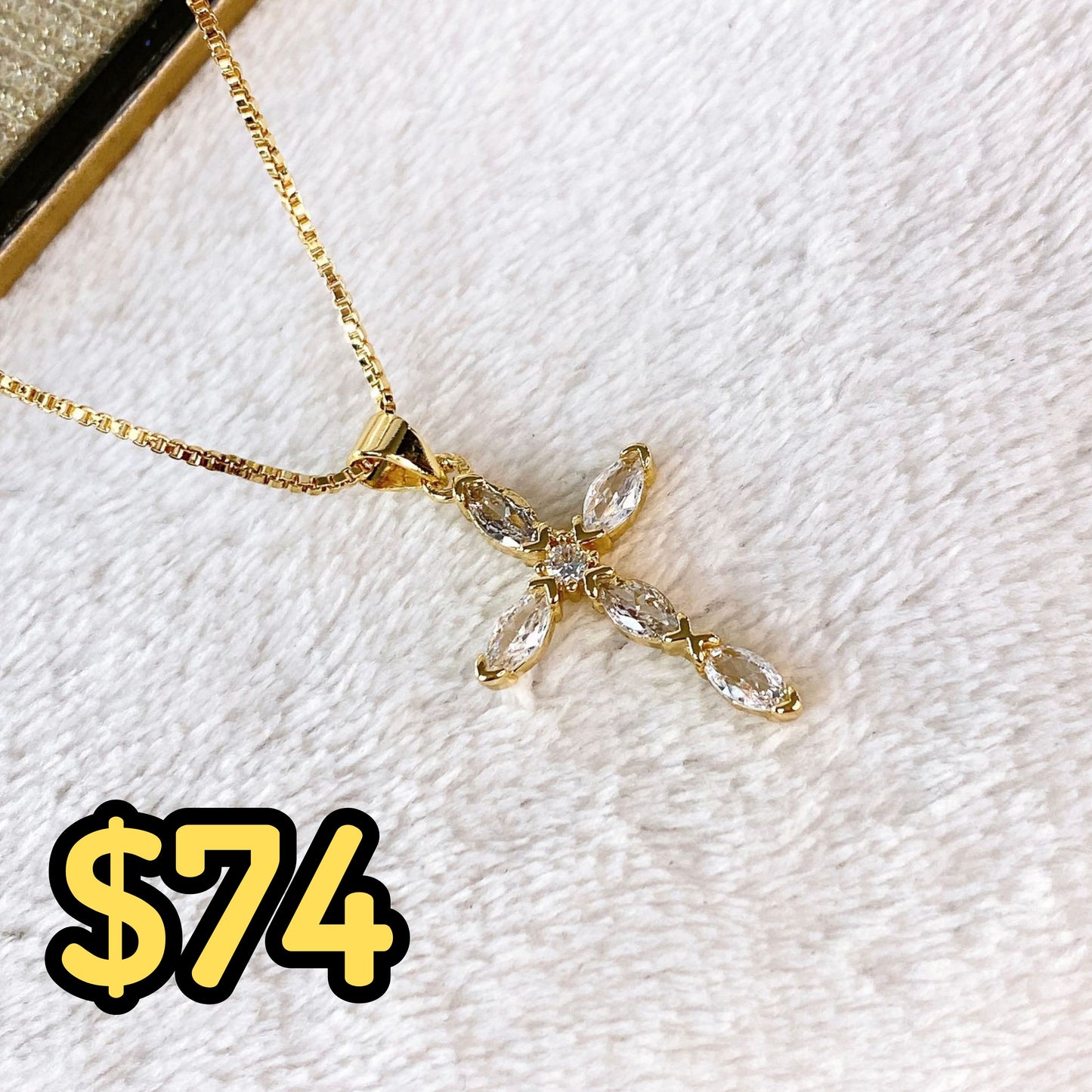 Collar de Chapa de Oro CC2266-1