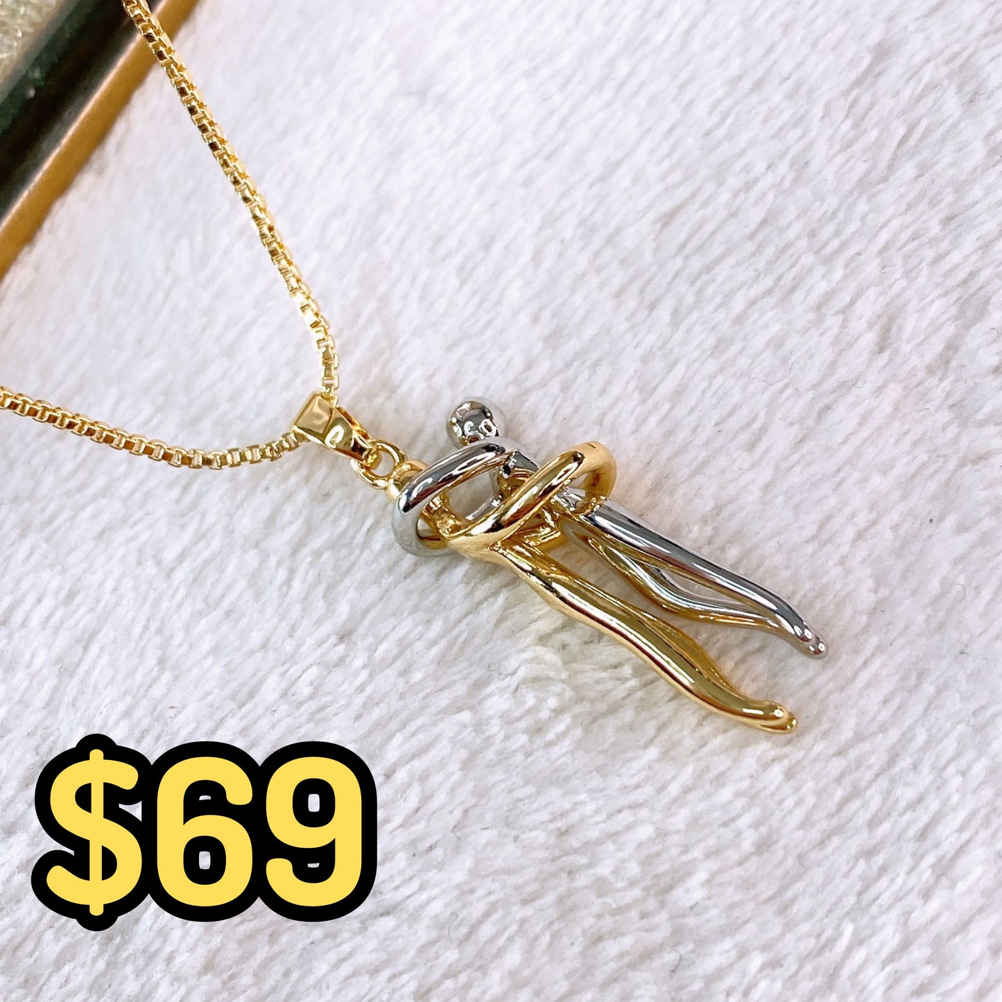 Collar de Chapa de Oro CC2291-1