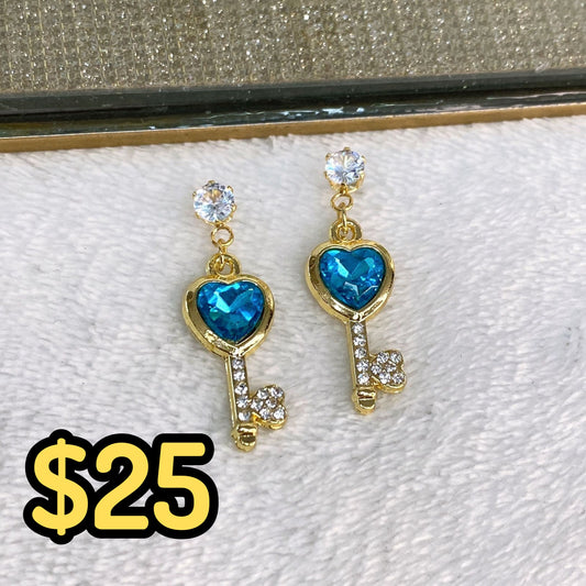 Arete de Chapa de Oro COA2350-3