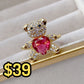 Anillo Chapa de Oro Ajustable ACO1397-2