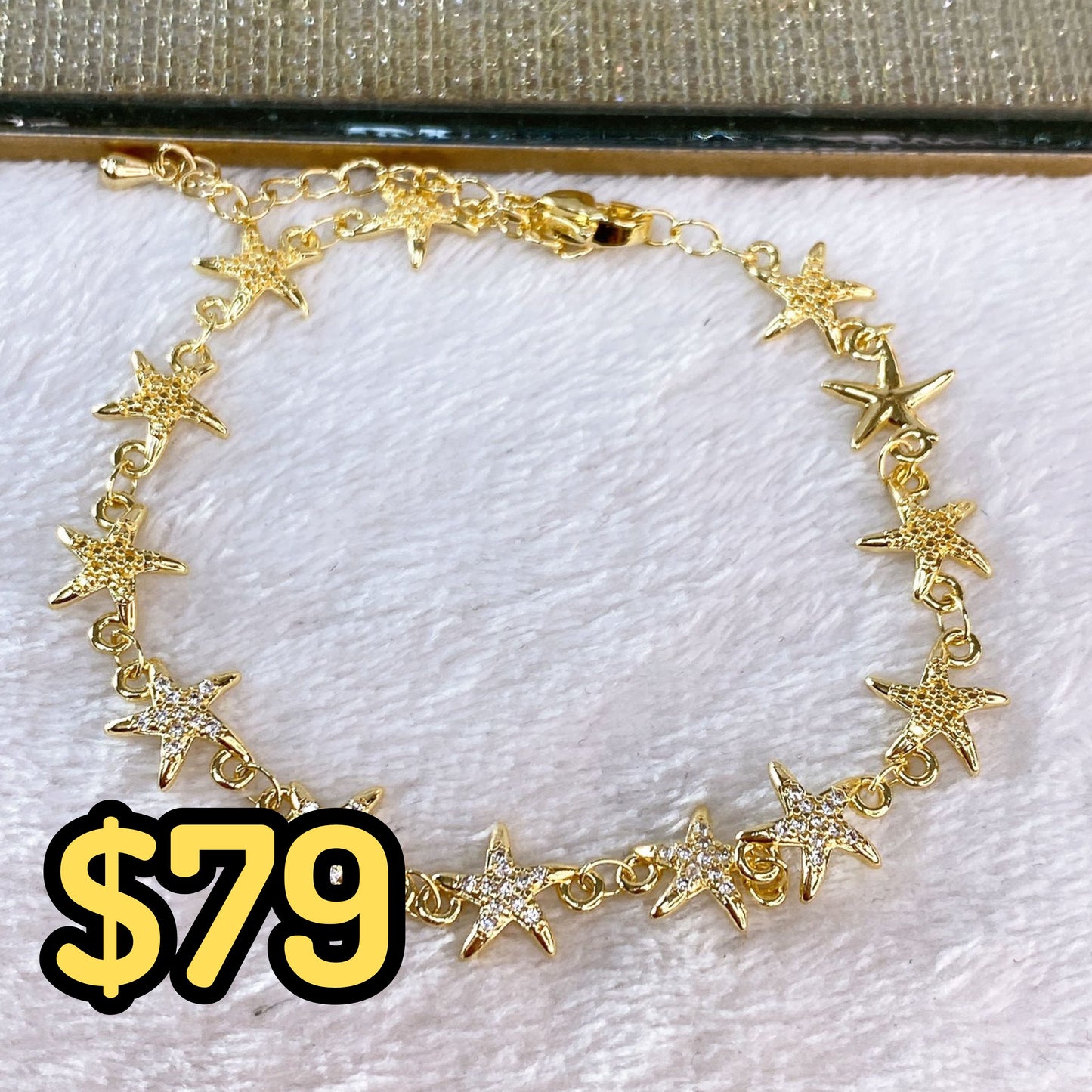 Pulsera de Chapa de Oro COP1625-1