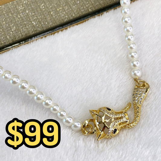 Collar de Chapa de Oro CC2217-1