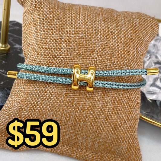 Pulsera de Chapa de Oro COP1596-1