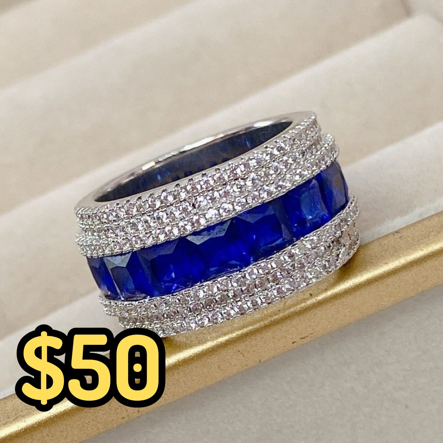 Anillo Chapa de Oro TALLA #9 ACO1455-9