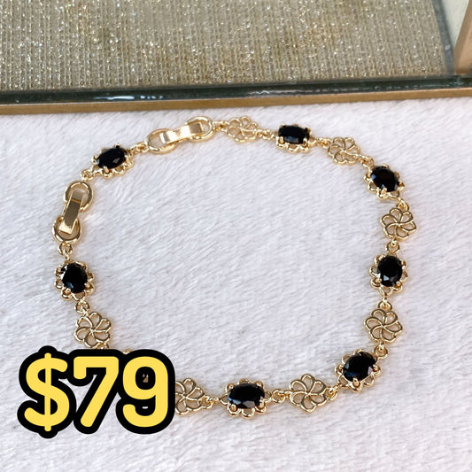 Pulsera de Chapa de Oro COP1616-2