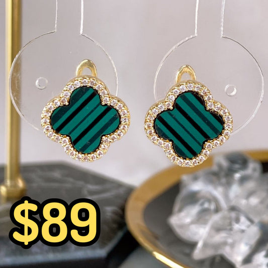Arete de Chapa de Oro COA2409-4