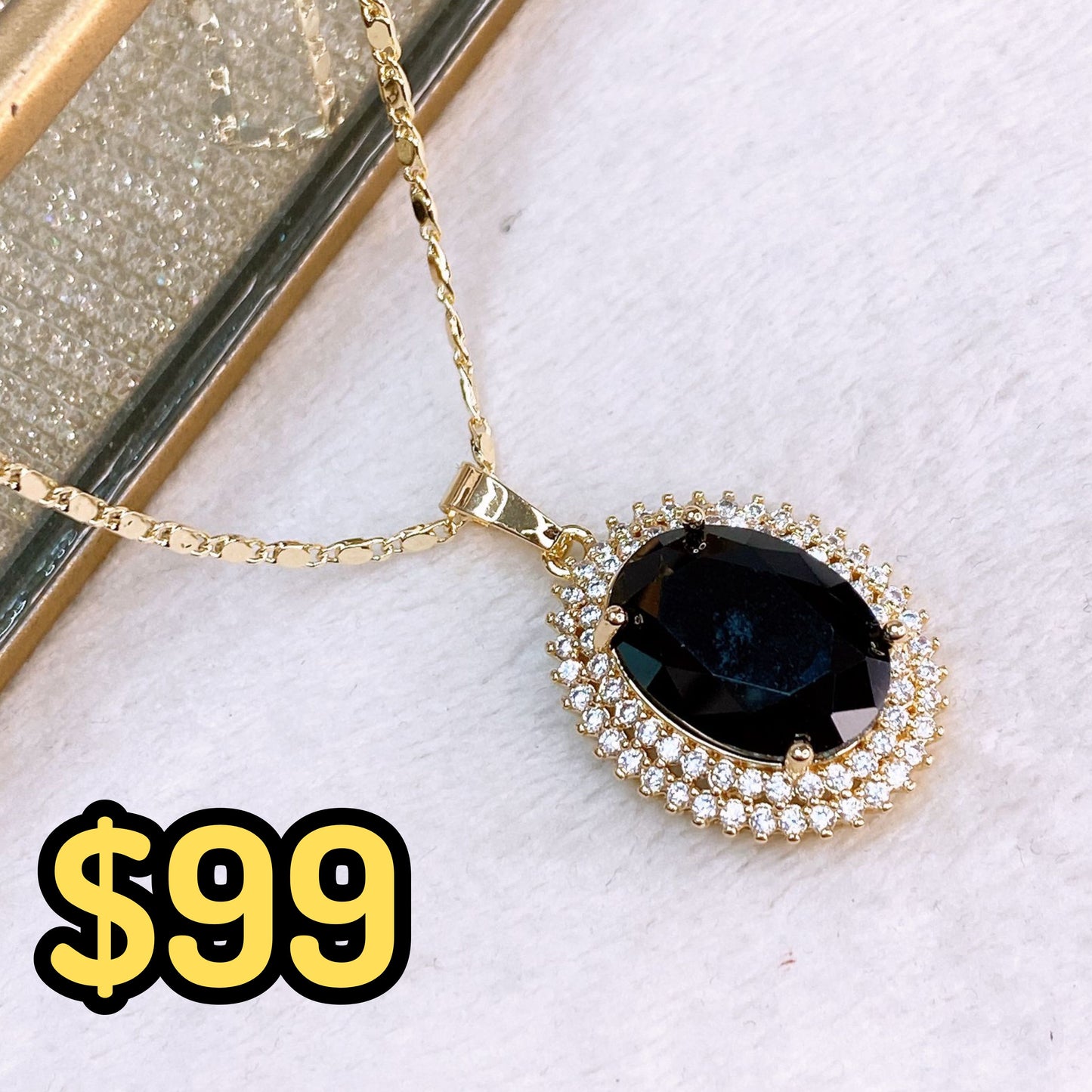 Collar de Chapa de Oro CC2325-2