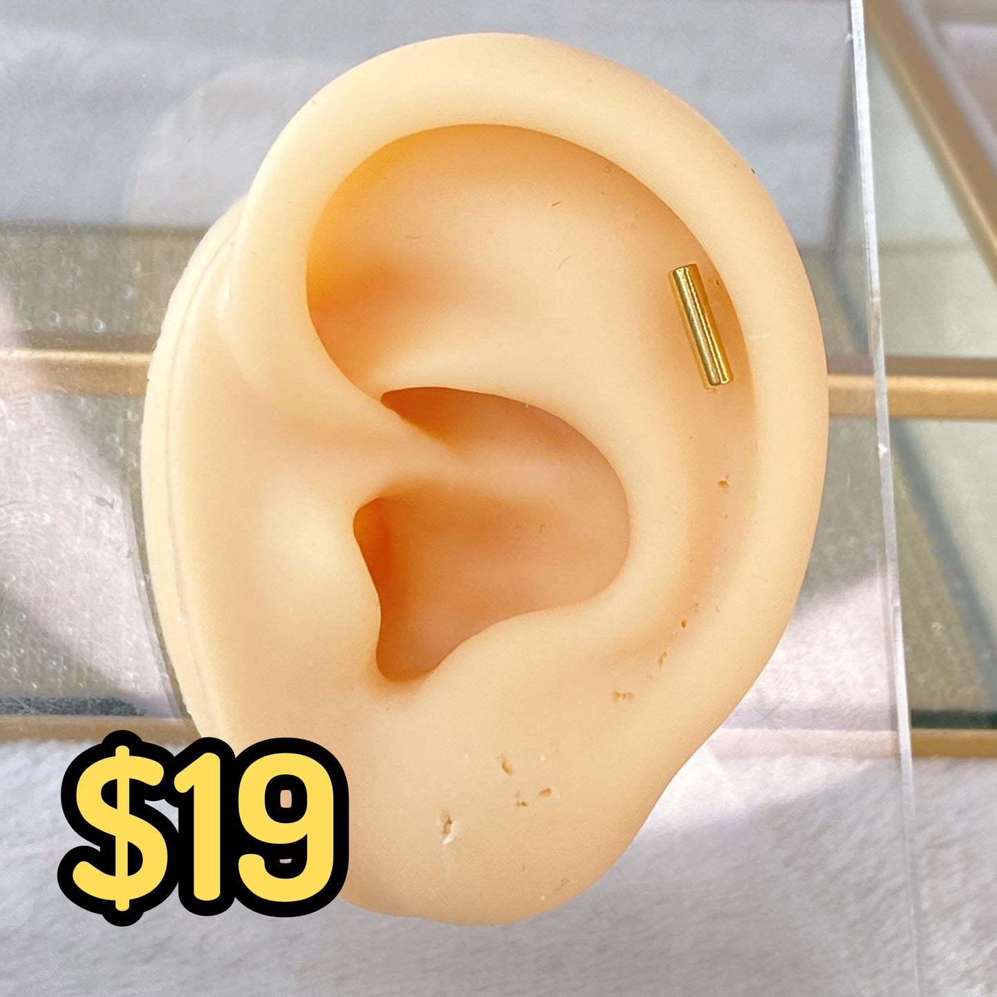 Arete de Acero Inoxidable 1 Pieza AAI2033-1