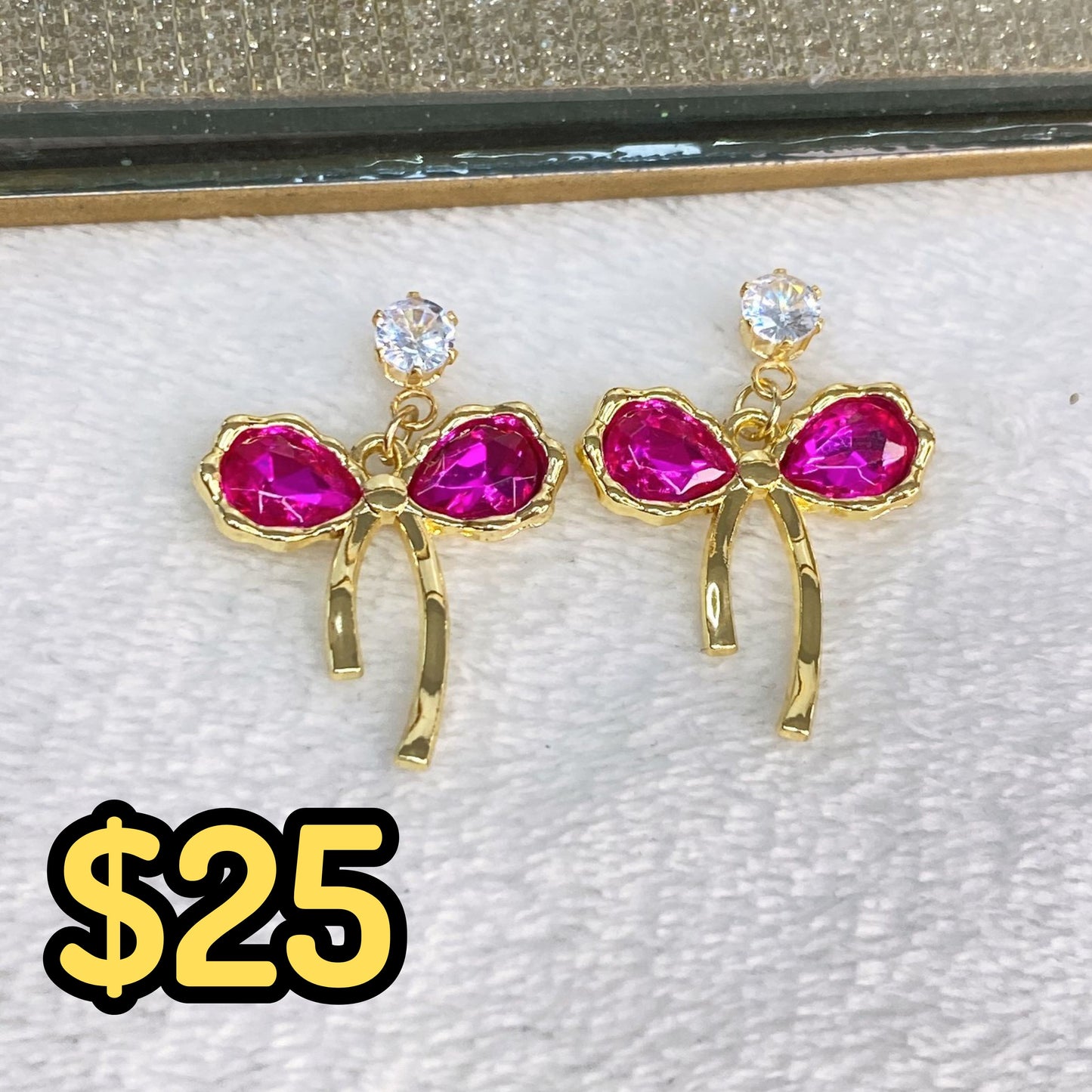 Arete de Chapa de Oro COA2351-4