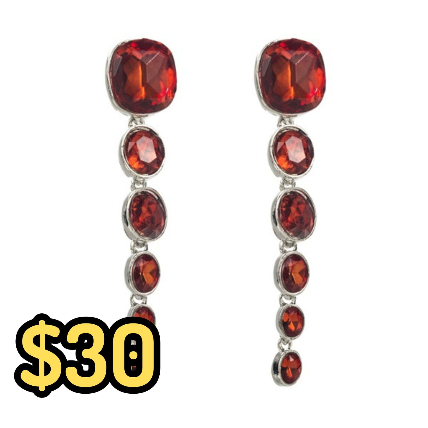 Arete de Fiesta de Bisuteria AB5924-2