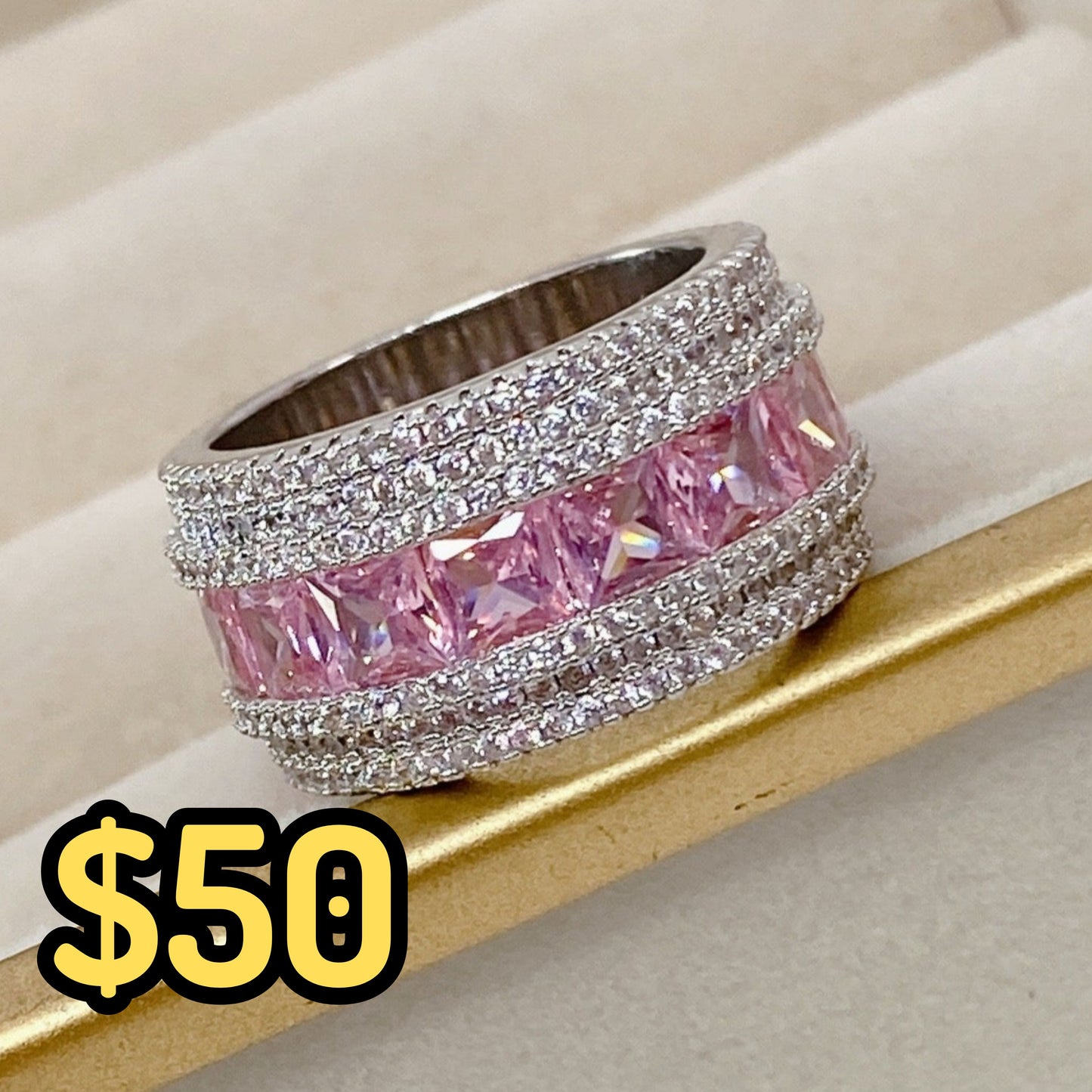 Anillo de Chapa de Oro TALLA #9 ACO1457-9