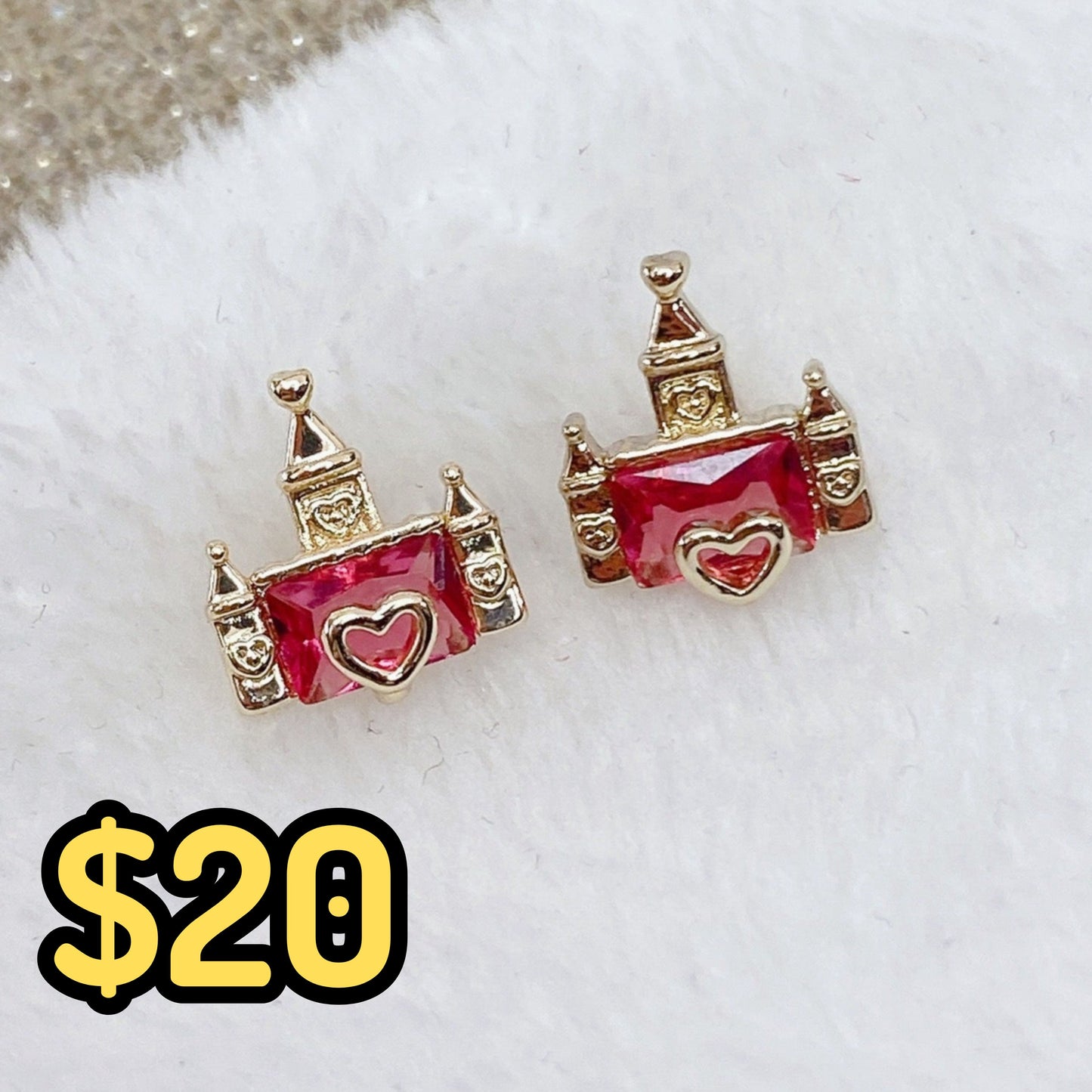 Arete Chapa de Oro COA2135-1