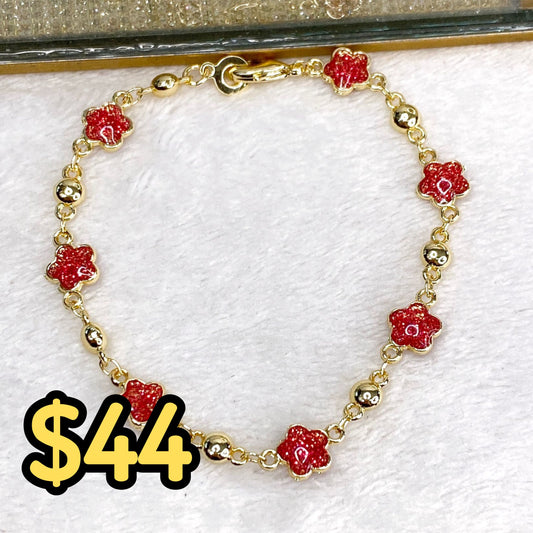 Pulsera de Chapa de Oro COP1597-7