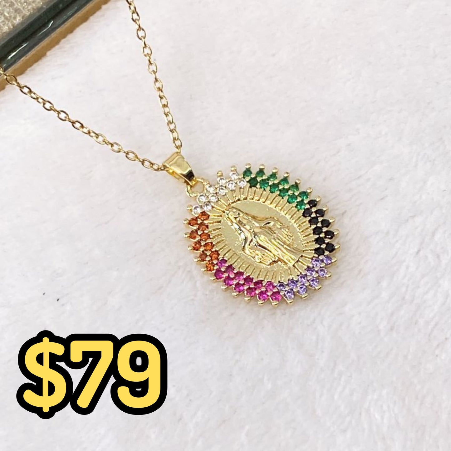 Collar de Chapa de Oro CC2194-1