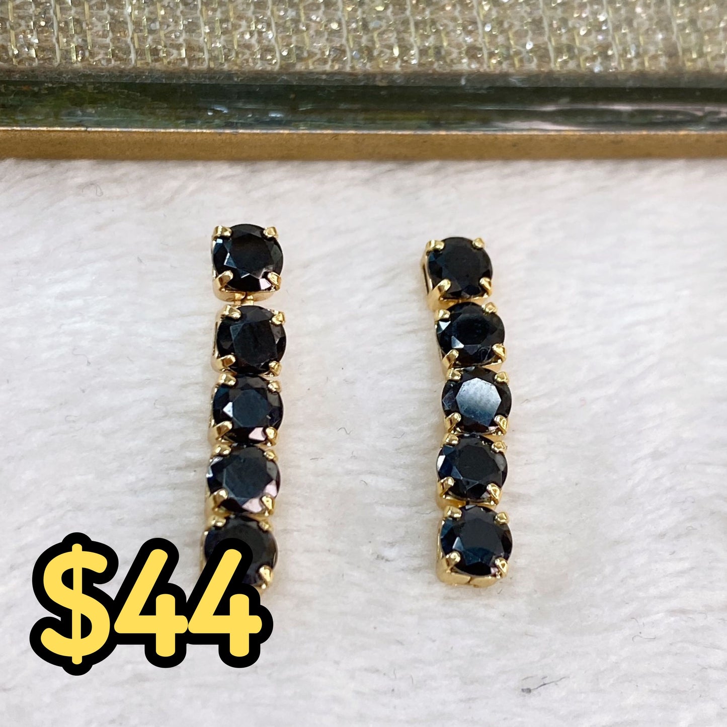 Arete de Chapa de Oro COA2029-1