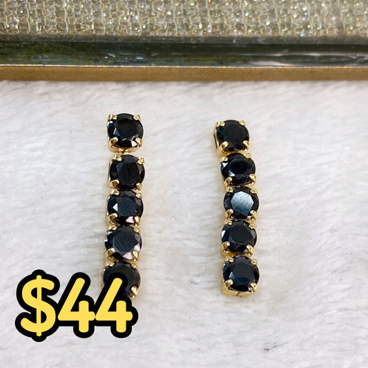 Arete de Chapa de Oro COA2029-1