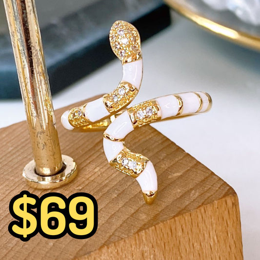 Anillo de Chapa de Oro Ajustable ACO1534-1