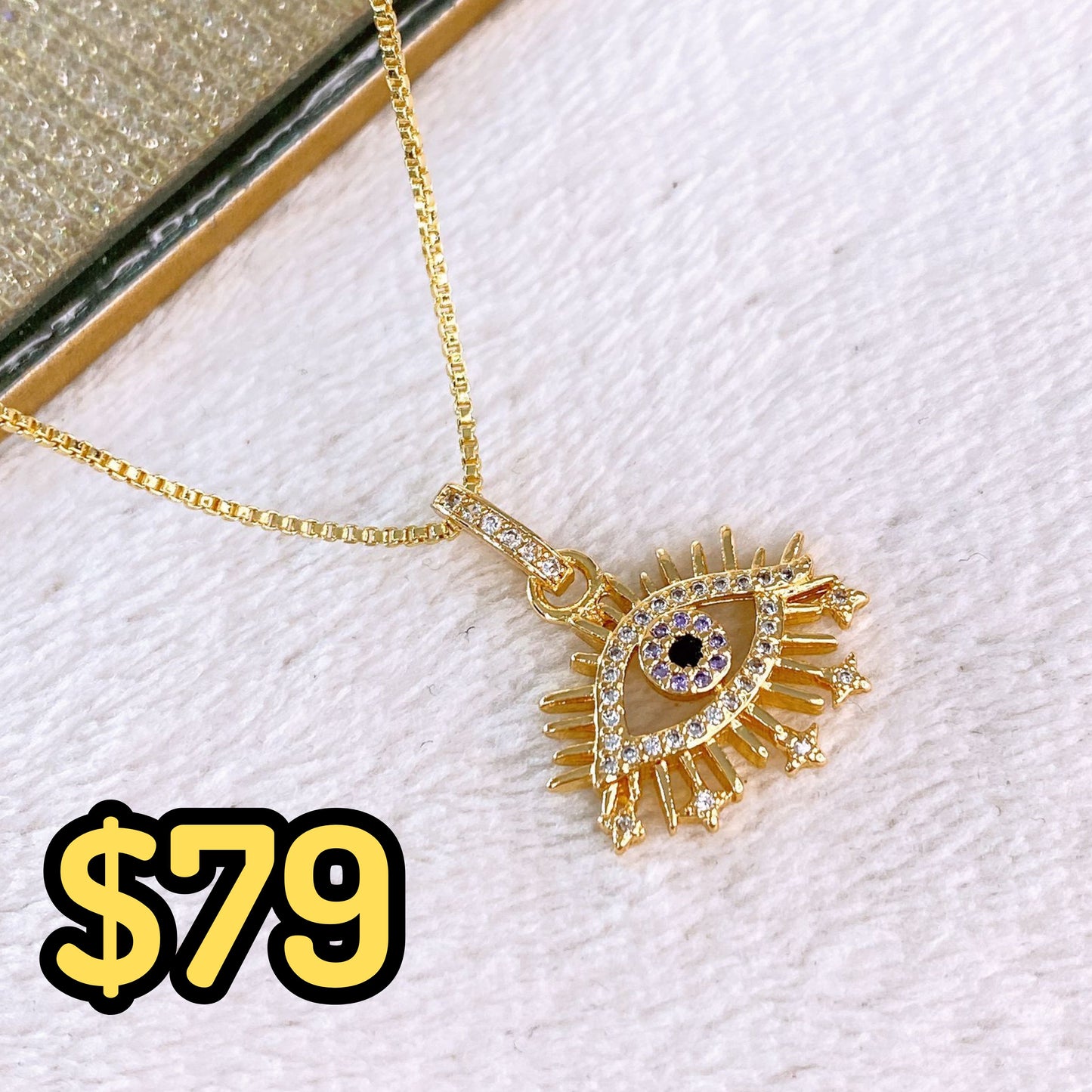 Collar de Chapa de Oro CC2298-1