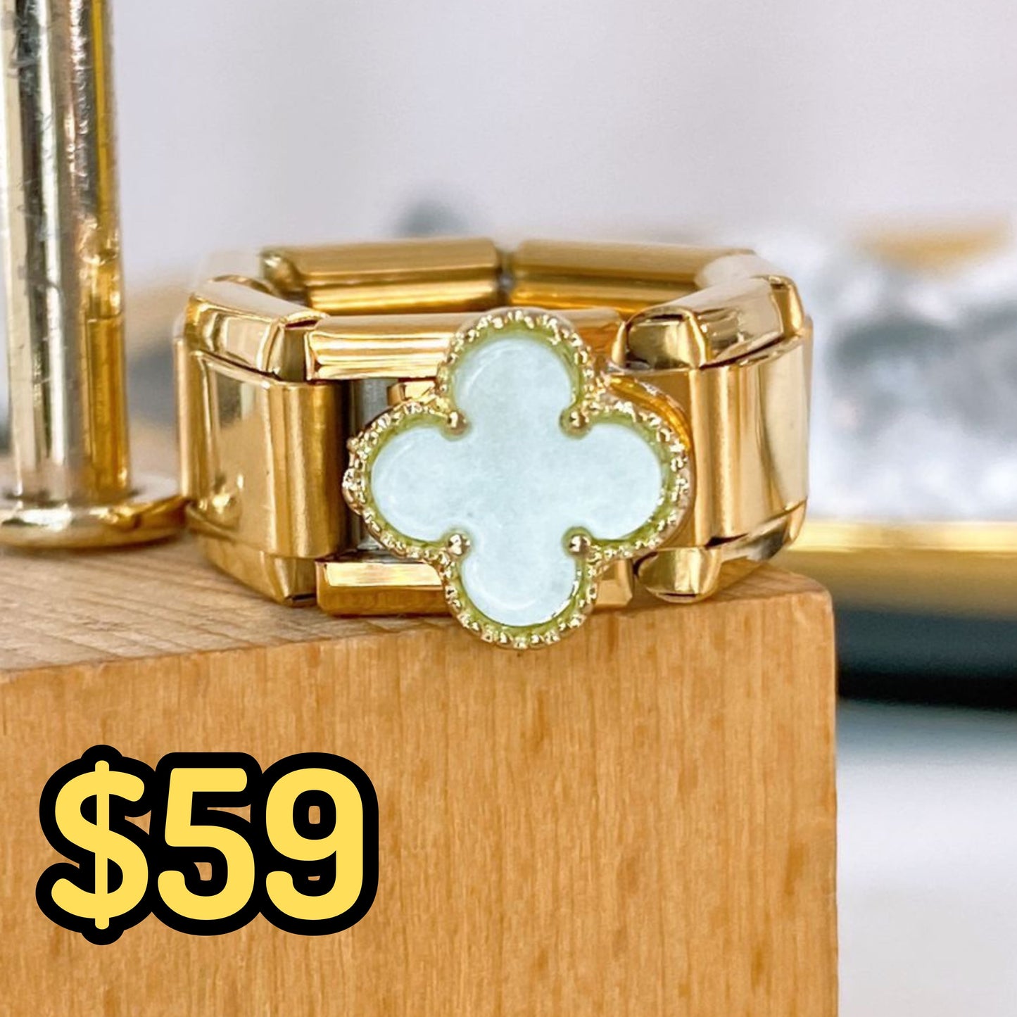 Anillo Italiano de Acero Inoxidable Ajustable RAI1070-1