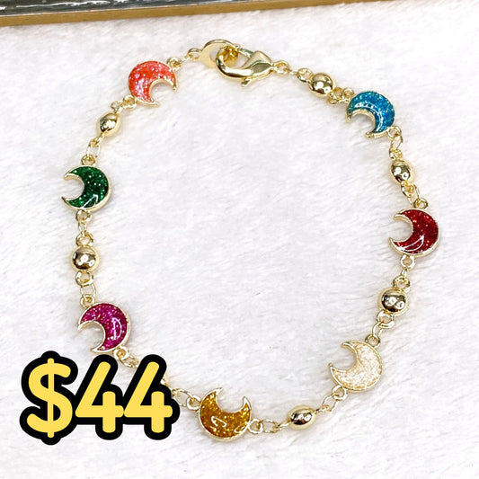 Pulsera de Chapa de Oro COP1597-8