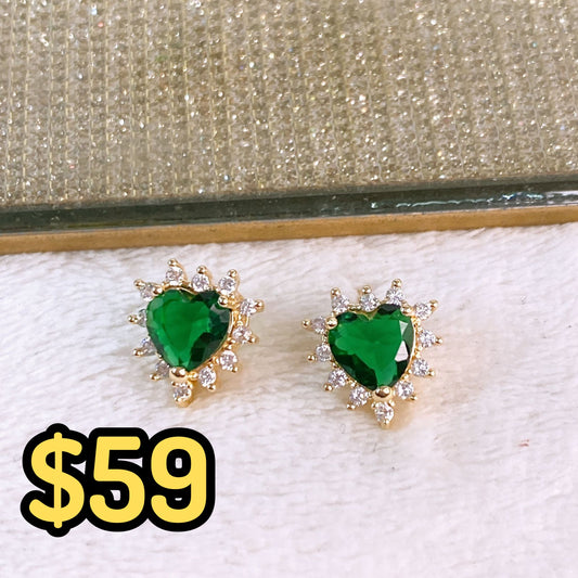 Arete de Chapa de Oro COA2383-2