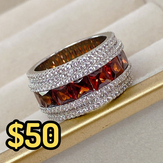 Anillo de Chapa de Oro TALLA #9 ACO1458-9