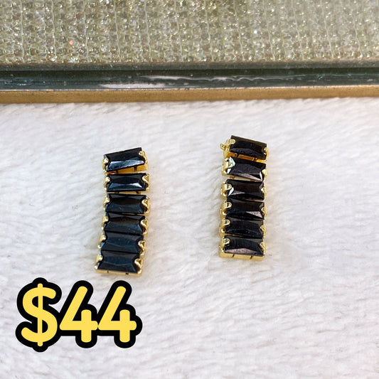 Arete de Chapa de Oro COA2021-7