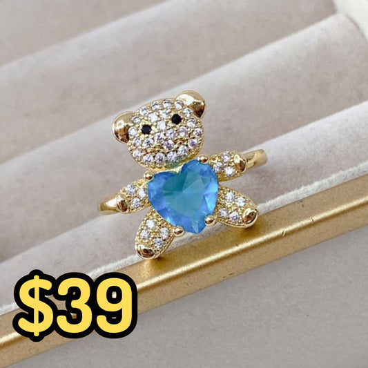 Anillo Chapa de Oro Ajustable ACO1397-4