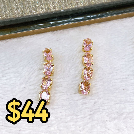 Arete de Chapa de Oro COA2028-2