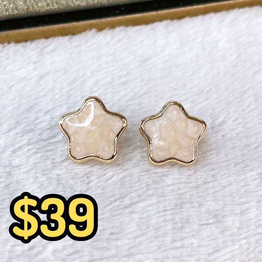 Arete de Chapa de Oro COA2161-4