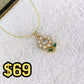Collar de Chapa de Oro CC2193-1