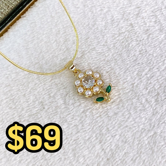 Collar de Chapa de Oro CC2193-1