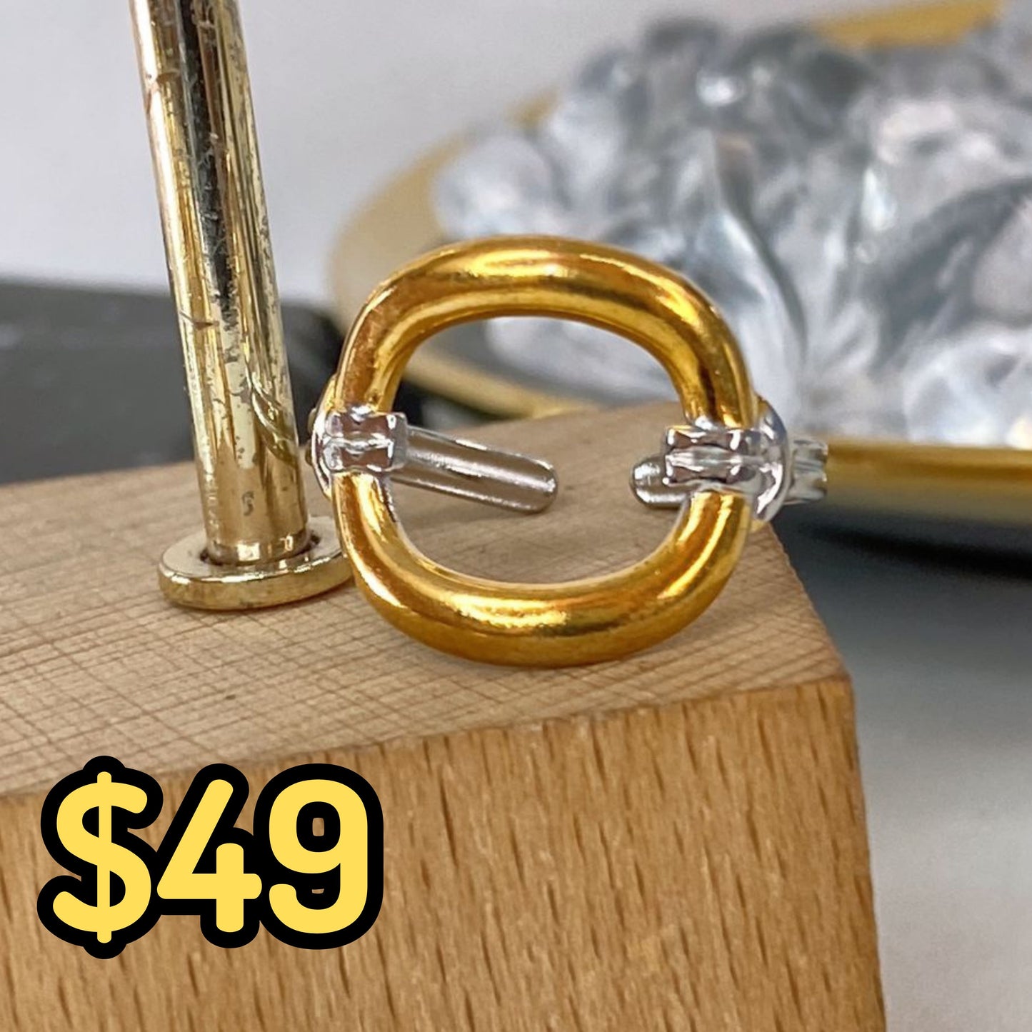 Anillo de Acero Inoxidable Ajustable RAI1035-1